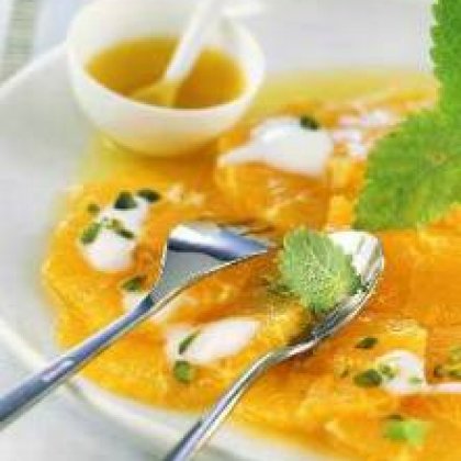 Carpaccio d’orange à la cannelle 